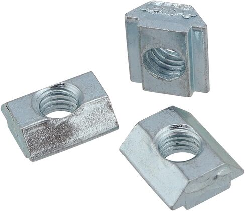 200 قطعة من صواميل M5 T، سلسلة 2020 من صواميل T المنزلقة، صواميل M5 مترية في صامولة T، صواميل فتحة T لملف بثق الألومنيوم بفتحة T 6 مم وطابعة ثلاثية الأبعاد، فضي in Kuwait