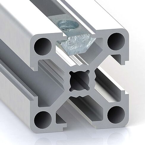 200 قطعة من صواميل M5 T، سلسلة 2020 من صواميل T المنزلقة، صواميل M5 مترية في صامولة T، صواميل فتحة T لملف بثق الألومنيوم بفتحة T 6 مم وطابعة ثلاثية الأبعاد، فضي in Kuwait