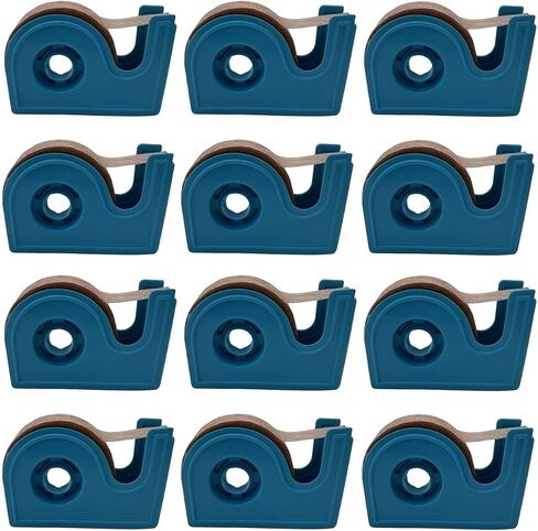Porous Paper Tan Adhesive Tape with Dispenser, Non-Sterile 0.5 Inch X 10 yds Roll (4 Pack) in Saudi Arabia