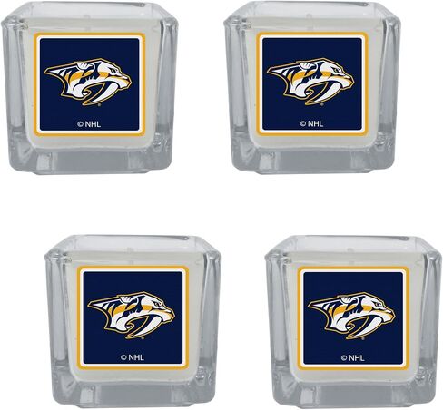 Siskiyou Sports NHL Nashville Predators Scented Candles, 4 pk One Size, Team Colors in Saudi Arabia