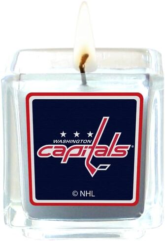 شموع معطرة من Siskiyou Sports NHL Washington Capitals، 4 قطع مقاس واحد، ألوان الفريق in Saudi Arabia