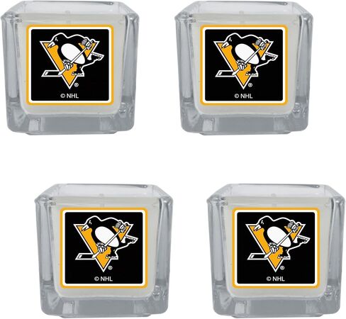 Siskiyou Sports NHL Pittsburgh Penguins Scented Candles, 4 pk One Size, Team Colors in Saudi Arabia