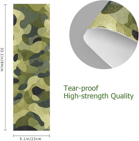 قوس قزح اللون التعادل صبغ دوامة لوح التزلج شريط لحام مكافحة زلة Longboard سكوتر Griptape الرمال ورقة ورقة ملصق 9 "x 33" in Saudi Arabia