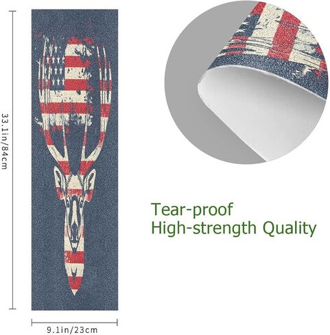 قوس قزح اللون التعادل صبغ دوامة لوح التزلج شريط لحام مكافحة زلة Longboard سكوتر Griptape الرمال ورقة ورقة ملصق 9 "x 33" in Saudi Arabia