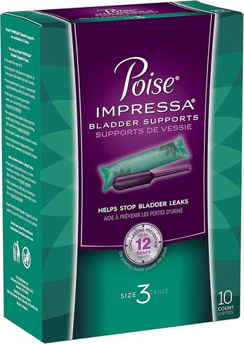 دعامات المثانة من بويز إمبريسا، مقاس 3، 10 سدادات قطنية (عبوة من قطعتين) in Kuwait