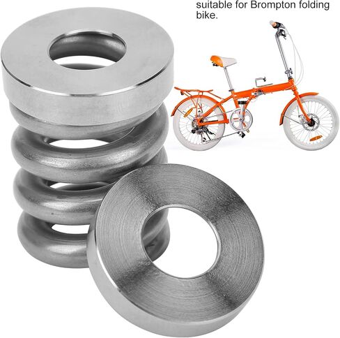 VGEBY Bike Shock Spring, Alloy Spring Front Rear Shock for Brompton Modified Accessory Brompton Accessories in Saudi Arabia