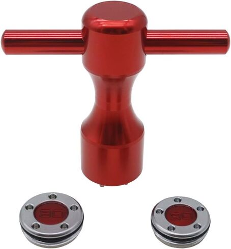 أوزان مخصصة 2 × 30 جرام من WuYan + مفتاح ربط لـ Titleist Scotty Cameron California My Girl Golo Newport Putters Red in Kuwait