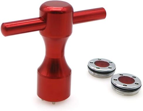 أوزان مخصصة 2 × 30 جرام من WuYan + مفتاح ربط لـ Titleist Scotty Cameron California My Girl Golo Newport Putters Red in Kuwait