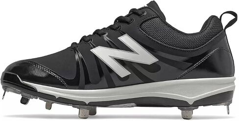 حذاء بيسبول معدني Tupelo v2 للرجال من New Balance، أسود/أبيض 10 M in Saudi Arabia