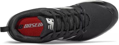حذاء بيسبول معدني Tupelo v2 للرجال من New Balance، أسود/أبيض 10 M in Saudi Arabia