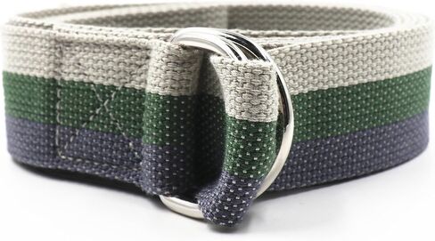 Teeoff Yoga Straps with Adjustable Metal D-Ring for Pilates Gym Workouts Stretching 8 Colors in Saudi Arabia