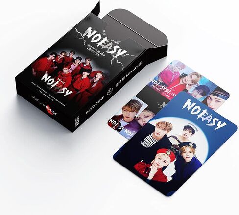 Kpop Lomo Cards 2021 NOEASY Card 54Pcs Stray Kids in Life Card Mini Photo Cards Fans Gift (NOEASY) in Saudi Arabia