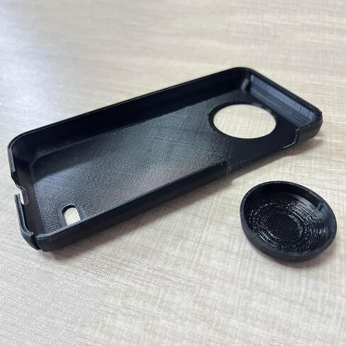 حافظة واقية لجهاز Omnipod 5، حافظة متوافقة مع وحدة تحكم Omnipod 5 PDM، حافظة مزودة بفتحة متوافقة مع AirTag (أسود) in Saudi Arabia