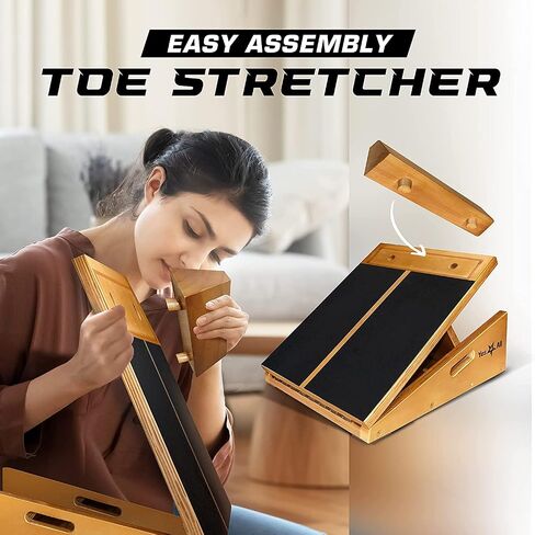 Yes4All Professional Incline Board, Slant board calf stretching, Squat Wedge and Anti-Slip Surface, Portable Side Handle in Saudi Arabia