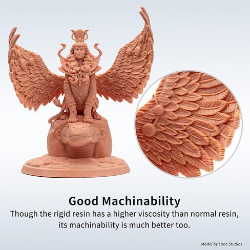 Chitu Systems Conjure Sculpt Resin,3D Printer Resin High-Detailed with Very Clear Detail Performance, Best-Resin for Miniatures and Display Pieces LCD 3D Printing (Grey,1000g) in Saudi Arabia