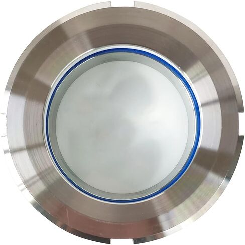 3" Weld Union Sight Glass Sanitary Weld Sight Glass PTFE Gaskets 304 Stainless Steel for Processing View Plumbing Fitting Circular Viewing in Saudi Arabia