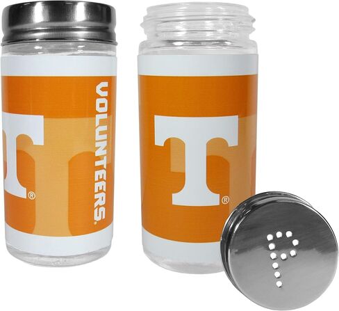 NCAA Siskiyou Sports Fan Shop متطوعو تينيسي 2 قطعة مجموعة شواء مع الباب الخلفي الملح والفلفل الهزازات مقاس واحد لون الفريق in Saudi Arabia