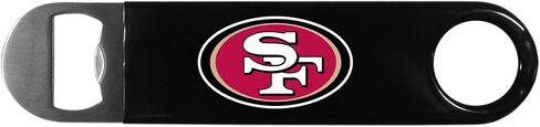 Siskiyou Sports NFL San Francisco 49ers Unisex 3 pc BBQ Set and Bottle Opener, Team Colors, One Size in Saudi Arabia