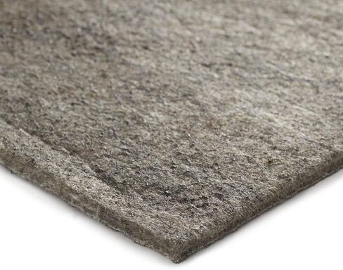 SAFAVIEH Extra Thick Cushioned Rubber Backing Non Slip Anti Skid Grippy Stay in place Rug Pad Under Carpet, Stable on all Hard Floors (9' x 12') in Saudi Arabia