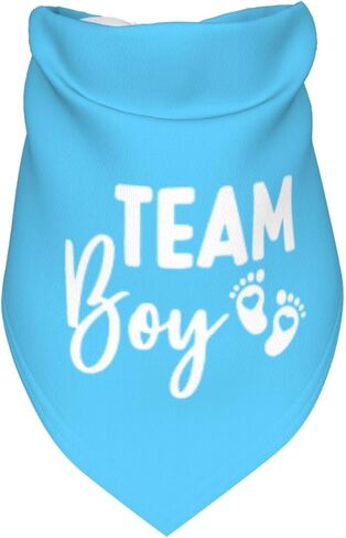 It's A Boy It's A Girl Gender Reveal/Baby Announcement Dog Bandana,Dog Engagement Bandana,Gender Reveal Dog Bandana,Gender Reveal Dog Bandana Reversible,2pack (Love Blue) in Kuwait