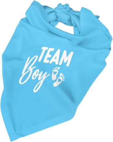 It's A Boy It's A Girl Gender Reveal/Baby Announcement Dog Bandana,Dog Engagement Bandana,Gender Reveal Dog Bandana,Gender Reveal Dog Bandana Reversible,2pack (Love Blue) in Kuwait