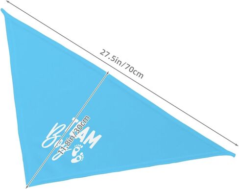 It's A Boy It's A Girl Gender Reveal/Baby Announcement Dog Bandana,Dog Engagement Bandana,Gender Reveal Dog Bandana,Gender Reveal Dog Bandana Reversible,2pack (Love Blue) in Kuwait