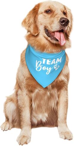 It's A Boy It's A Girl Gender Reveal/Baby Announcement Dog Bandana,Dog Engagement Bandana,Gender Reveal Dog Bandana,Gender Reveal Dog Bandana Reversible,2pack (Love Blue) in Kuwait