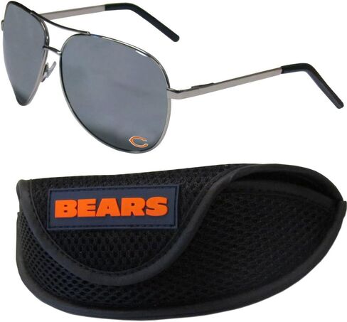 Siskiyou Dallas Cowboys Aviator Sunglasses and Sports Case in Saudi Arabia
