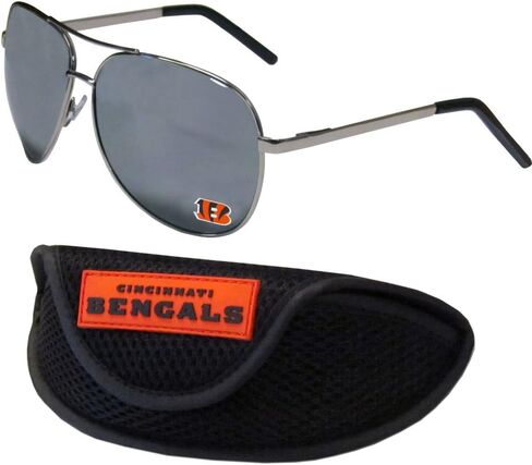 Siskiyou Dallas Cowboys Aviator Sunglasses and Sports Case in Saudi Arabia