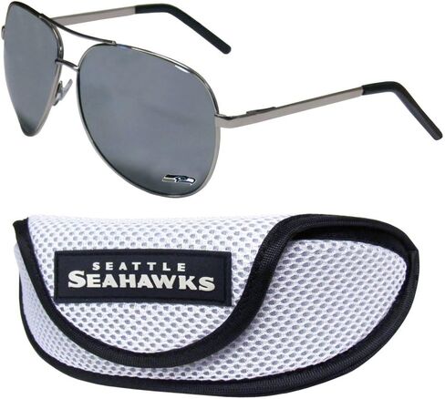 Siskiyou Dallas Cowboys Aviator Sunglasses and Sports Case in Saudi Arabia