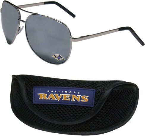 Siskiyou Dallas Cowboys Aviator Sunglasses and Sports Case in Saudi Arabia