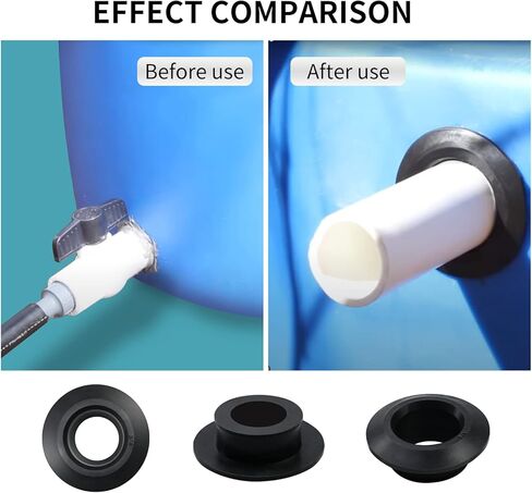 8 عبوات من مهايئ الخزان المطاطي المرن مقاس 3/4 بوصة (الحاجز)، وختم مرن من الأنابيب إلى الخزان - محول الخزان للختم in Kuwait