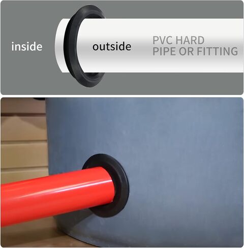 8 عبوات من مهايئ الخزان المطاطي المرن مقاس 3/4 بوصة (الحاجز)، وختم مرن من الأنابيب إلى الخزان - محول الخزان للختم in Kuwait