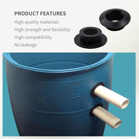 8 عبوات من مهايئ الخزان المطاطي المرن مقاس 3/4 بوصة (الحاجز)، وختم مرن من الأنابيب إلى الخزان - محول الخزان للختم in Kuwait