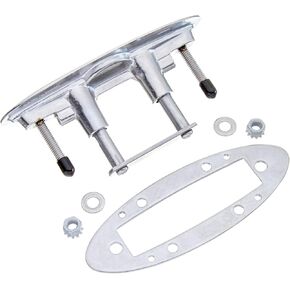 Attwood 66516-1 Retractable Low-Profile Stainless Steel Marine Boat 7-Inch Neat Cleat (66516-7)