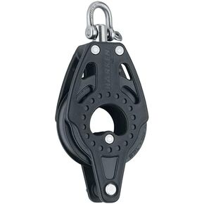 HARKEN Premium Sailing 75mm Carbo Boat Block Single - Swivel/Becket, Part 2661