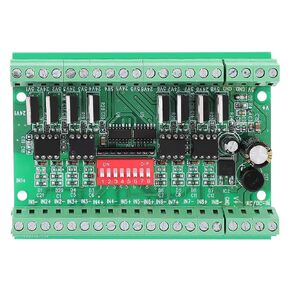 8-5V 24V 8-Channel Logic Level Converter Translator,Npn/Pnp to Npn Squarewave Converters Module Level Translator 10MHZ