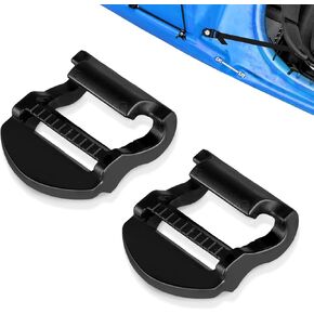 2pcs Kayak Seat Clips, Kayak Seat Repair Kit Kayak Replacement Parts Accessories Compatible with Lifetime Emotion Kayak