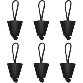 LIXADA Best Universal Kayak Scupper Plug Kit Kayak Scupper Plug Kit Canoe Drain Holes Stopper Bung - 4/6/8 Packs