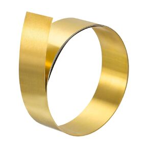 uxcell Brass Sheet Roll, 2000mm x 20mm x 0.2mm Brass Foil Roll Brass Strip for Crafts, Electrical Repairs, Grounding