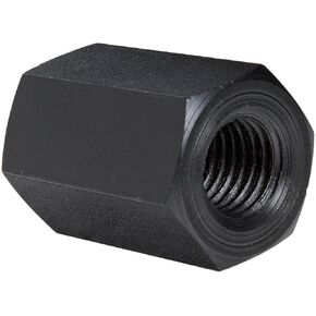 TE-CO Coupling Nut Black Oxide Finish, 3/4-10 Thread Size (2-Pack)