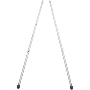 2pcs Foosball Pole Desk Soccer Machine Accessory Table Football Accessory Foosball Table Accessories Table Soccer Rod Soccer Machine Part Metal Rod Table Soccer Replacement