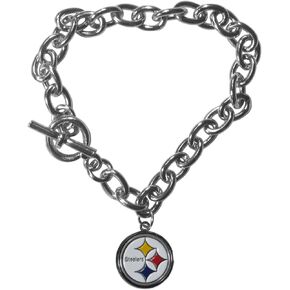 Siskiyou NFL womens Charm Chain Bracelet