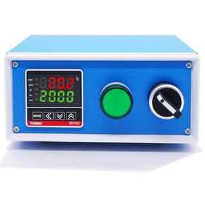 Twidec/Display PID Temperature Controllers Thermostat Box 1000W 10A 110V Temperature Temp Control Box with Solid State Relay SSR 40DA Oven Thermostatic Control Box