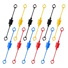 12 مجموعة 1/4 بوصة زراعية ISO 5675/ISO-A غطاء غبار ذكر هيدروليكي ومجموعة غطاء قابس أنثى، غطاء غبار ذكر قارنة التوصيل الهيدروليكي للجرار وغطاء قابس أنثى (1/4 بوصة) in Kuwait
