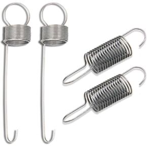 793604 Governor Spring（2pcs） and 799179 Spring（2pcs） Replacement Compatible with B-Riggs and St-ratton Lawn Mower/Governor Parts, black