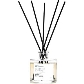 Classic Green Tea Lemongrass Reed Diffuser Set - Decorative Fragrance Diffuser & Oil for Bathroom & Home | Long-Lasting Aroma | Natural Scent Sticks | Essential Oils, Botanicals| 100mL
