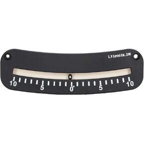 Bike Inclinometer, Handlebar Slope Meter 10 to 0 to 10 Angle Clinometer High Resolution Clinometer for Modern Boats