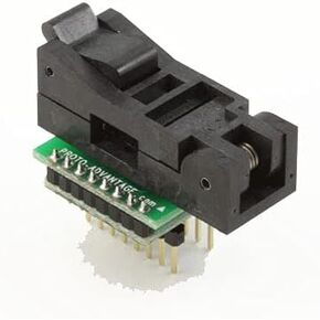 Proto-Advantage SK0003 SOIC-16 Socket to DIP-16 Adapter (300 mil Body, 1.27 mm Pitch)