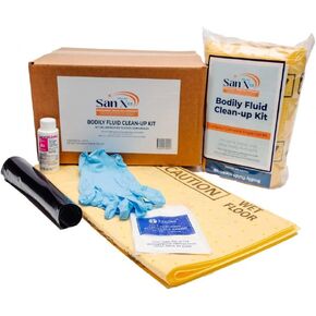 SanX G2 Restaurant Graded Bodily Spill Clean Up Kit